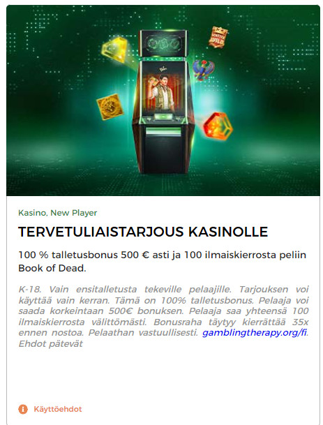 mr green pelivalikoima