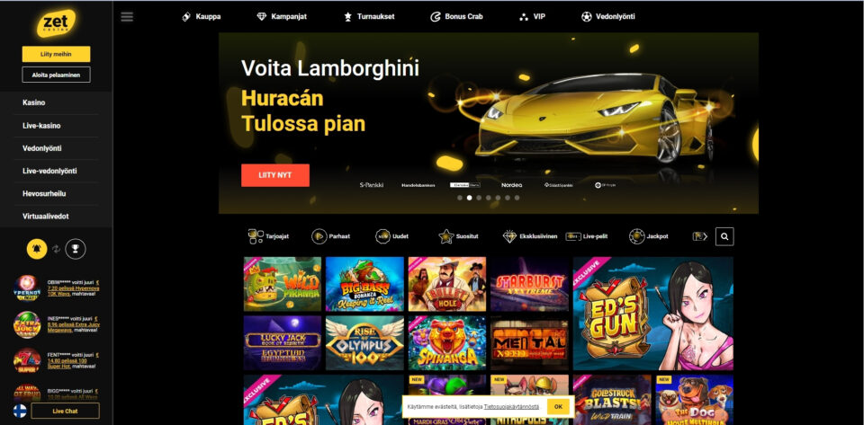 zet casino etusivu