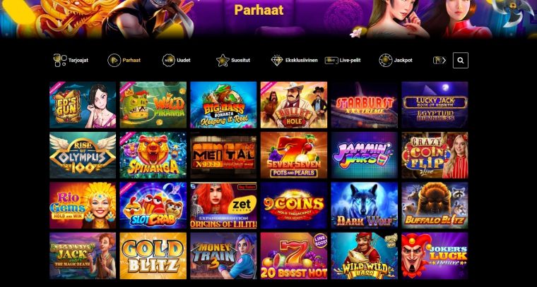 zet casino pelivalikoima