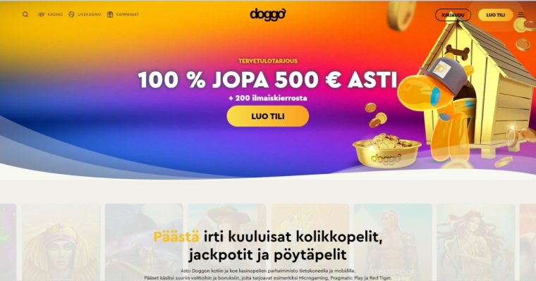 doggo casino etusivu