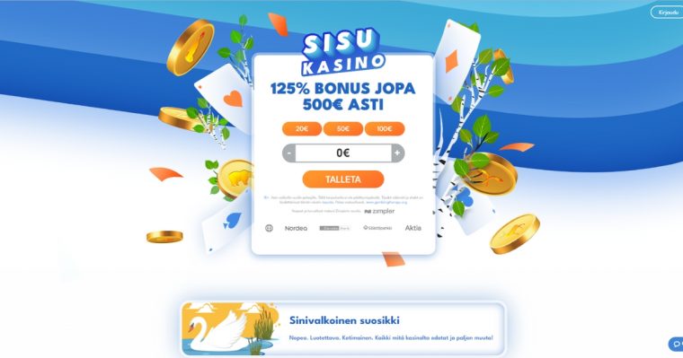 sisu kasino etusivu