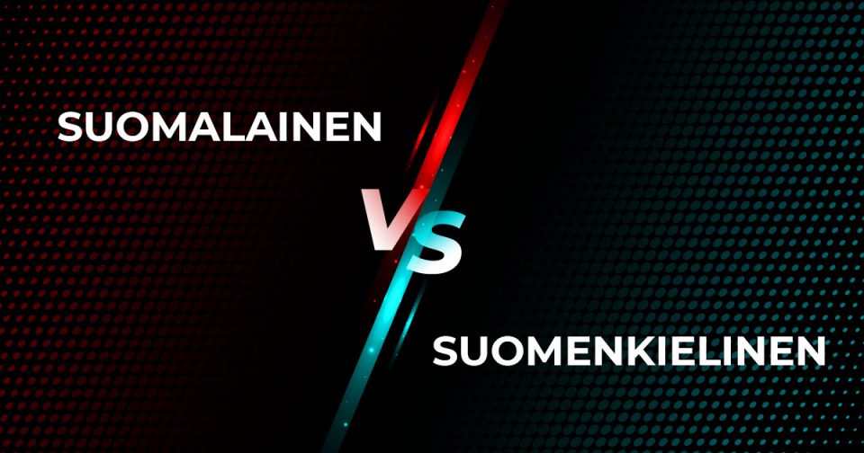 Suomalainen - vs suomenkielinen nettikasino