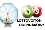 Lottovoiton todennäköisyys