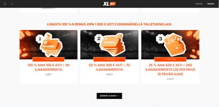 xlbet kolikkopelit