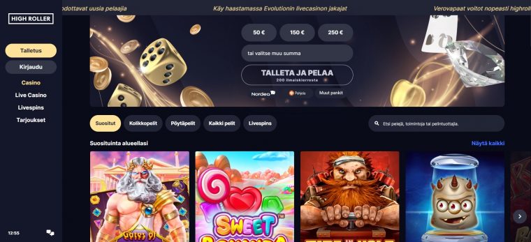 high roller etusivu