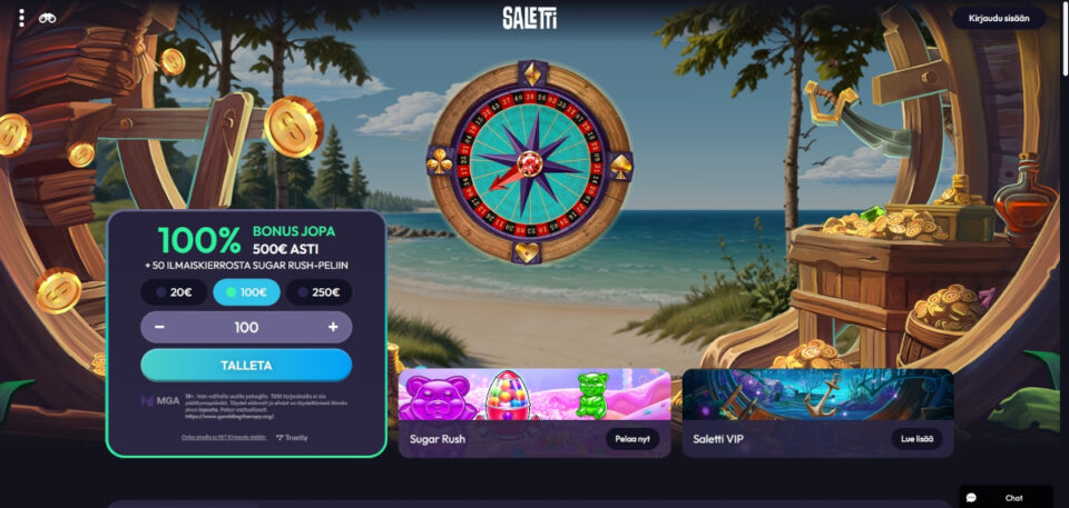 saletti kokemuksia nettikasino