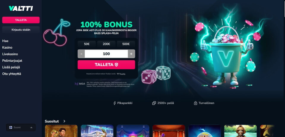 valtti kokemuksia nettikasino