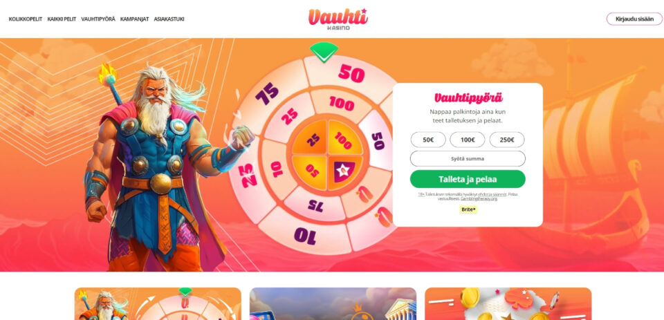 vauhti kasino kokemuksia nettikasino