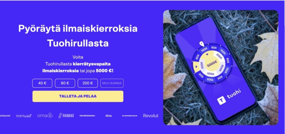 Tuohi kasinon etusivu